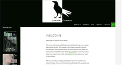 Desktop Screenshot of liminalcorvidpress.com